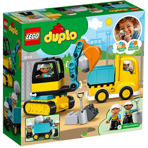 Lego - LEGO DUPLO Camion si Excavator pe Senile 10931