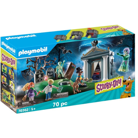 Playmobil - Set de Constructie Scooby-Doo Aventuri in Cimitir