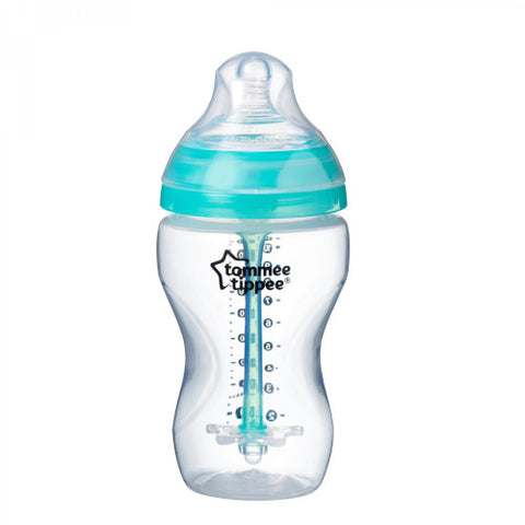 Tommee Tippee - Biberon Advanced cu Sistem de Ventilatie Bleu, 340 ml