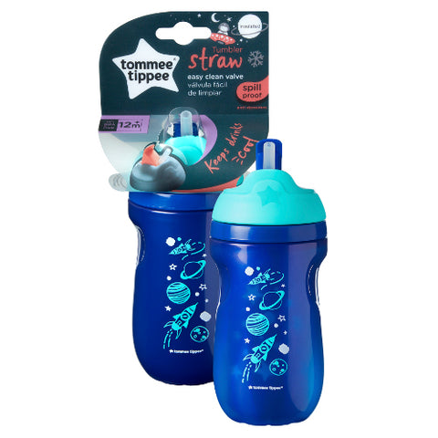 Tommee Tippee - Cana cu Pai Izoterma 260 ml, 12 Luni+