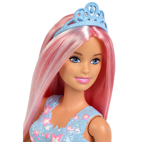 Barbie - Papusa Barbie by Mattel Dreamtopia cu Perie