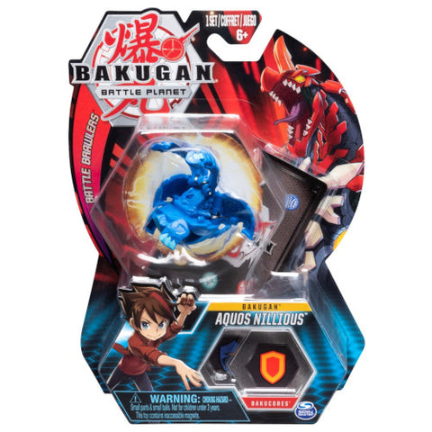 Spin Master -Bila Bakugan Aquos Nillious Double Head Dragon