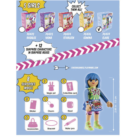 Playmobil - Set de Constructie Lumea Comica, Clare - Everdreamerz