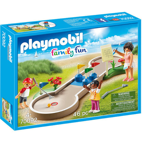 Playmobil - Set de Constructie Mini Golf - Family Fun