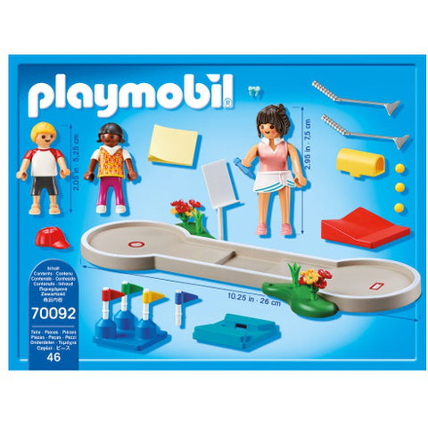 Playmobil - Set de Constructie Mini Golf - Family Fun