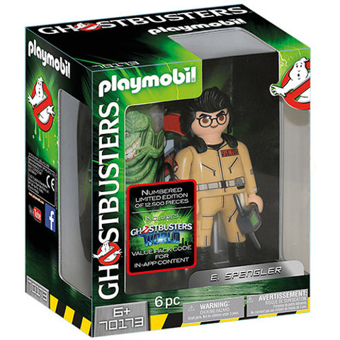 Playmobil - Figurina de Colectie Spengler - Ghostbusters