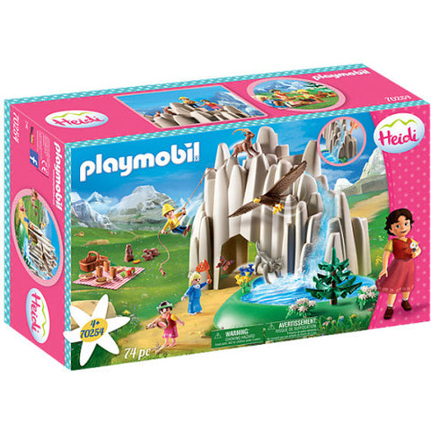 Playmobil - Set de Constructie Heidi si Lacul de Cristal - Heidi