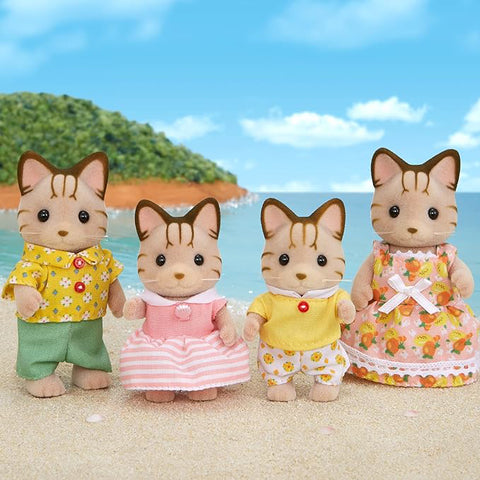 Figurine Sylvanian Families - Familia Pisicutelor Vargate