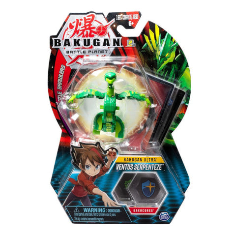 Spin Master - Bila Bakugan Ultra Ventus Serpenteze Leviathan Green