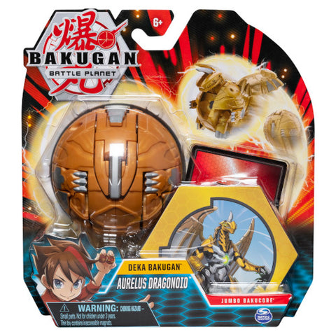 Spin Master - Bila Bakugan Deka Jumbo Aurelus Dragonoid