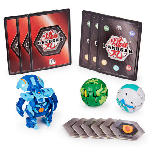Spin Master - Set 3 Bakugan Start Aquos Goreene