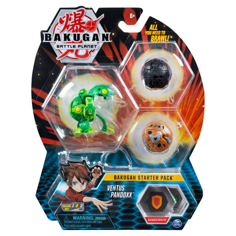 Spin Master - Set 3 Bakugan Start Ventus Pandoxx