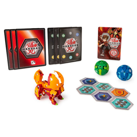 Spin Master - Pachet de Start Bakugan S2 Dragonoid, Howlkor si Hydorous Ultra