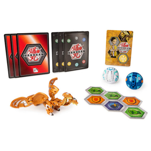 Spin Master - Pachet de Start Bakugan S2 Pegatrix, Trox si Nillious Ultra 
