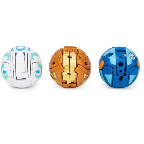 Spin Master - Pachet de Start Bakugan S2 Pegatrix, Trox si Nillious Ultra 