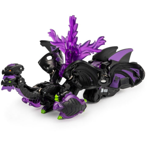 Spin Master -Bila Bakugan S2 Ultra Nillious cu Echipament Baku-Gear Scorching Swords