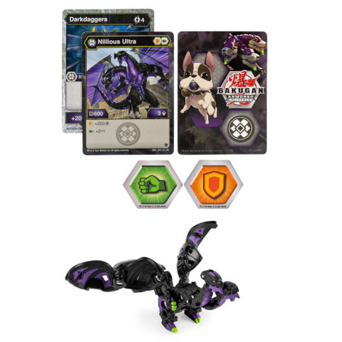 Spin Master - Bila Bakugan S2 Ultra Nillious si Card Baku-Gear