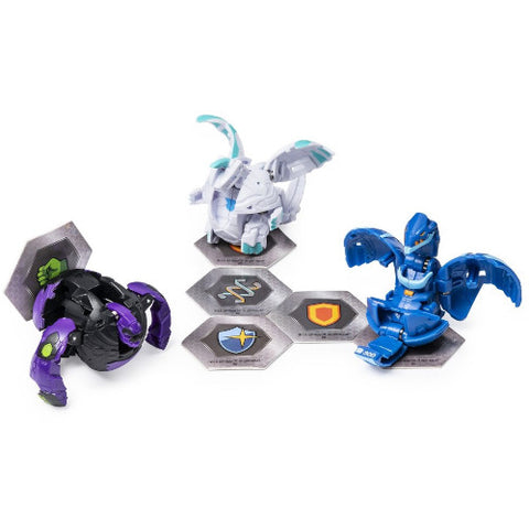 Spin Master - Set 3 Bakugan Pachet Start Darkus Gorthion