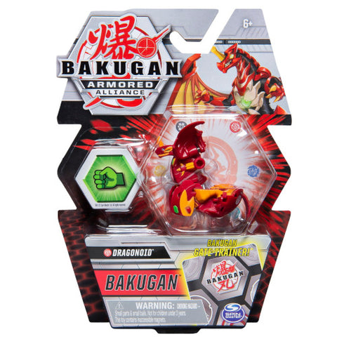Spin Master - Bila Bakugan Basic S2 Dragonoid si Card Baku-Gear