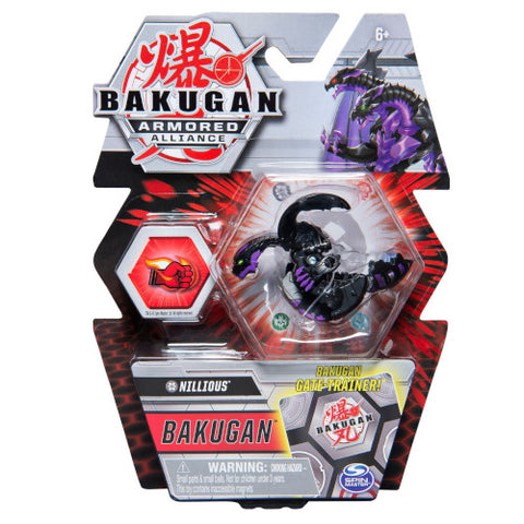 Spin Master - Bila Bakugan Basic S2 Nillious si Card Baku-Gear
