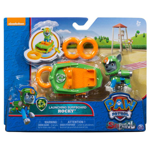 Spin Master - Set Figurina Deluxe Patrula Catelusilor Rocky 