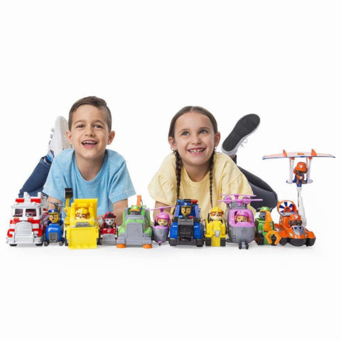 Spin Master - Set de Joaca Patrula Catelusilor Vehicule cu Figurine Ultimate Rescue, Marshall