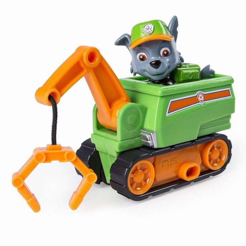 Spin Master - Set de Joaca Patrula Catelusilor Vehicule cu Figurine Ultimate Rescue, Rocky