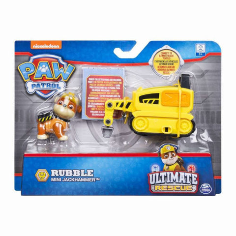 Spin Master - Set de Joaca Patrula Catelusilor Vehicule cu Figurine Ultimate Rescue, Rubble