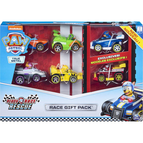 Spin-Master - Set de Joaca cu 6 Masinute Metalice Ready Race, Patrula Catelusilor 