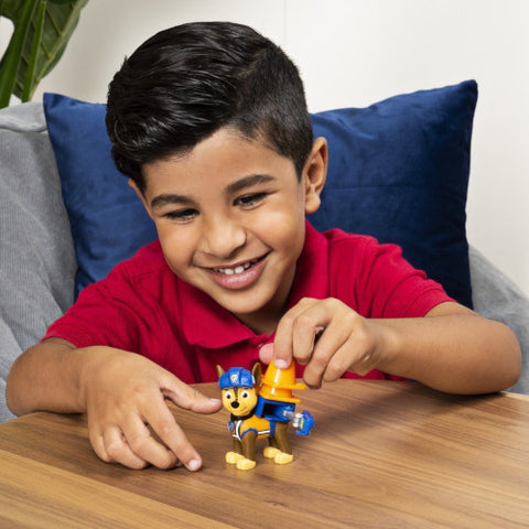 Spin Master - Figurina Patrula Catelusilor, Chase Expert in Constructii