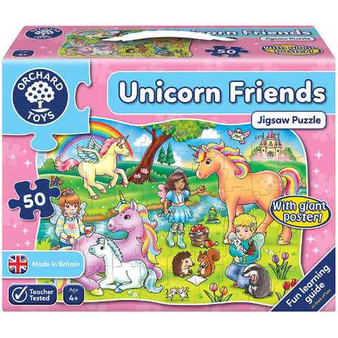 Orchard Toys - Puzzle Prietenii Unicornului