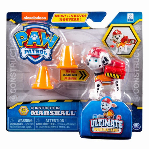Spin Master - Figurina Patrula Catelusilor, Marshall Expert in Constructii