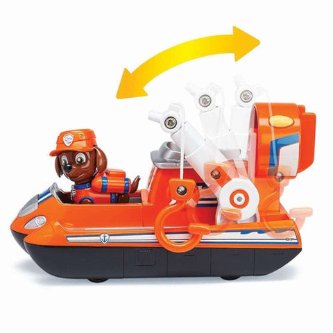 Spin Master -Figurina Zuma cu Barca de Salvare Ultimate Rescue, Patrula Catelusilor
