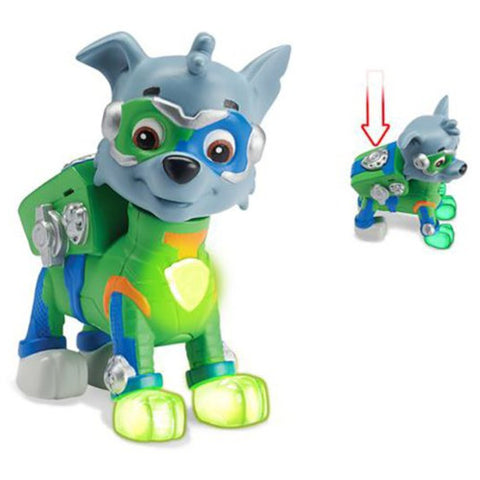 Spin Master - Figurina Eroi cu Super Puteri Rocky, Patrula Catelusilor 