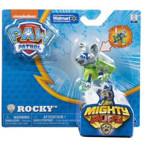 Spin Master - Figurina Eroi cu Super Puteri Rocky, Patrula Catelusilor 
