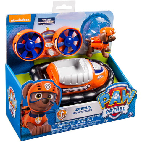 Spin Master - Figurina cu Autovehicul Hover-ul lui Zuma Patrula Catelusilor