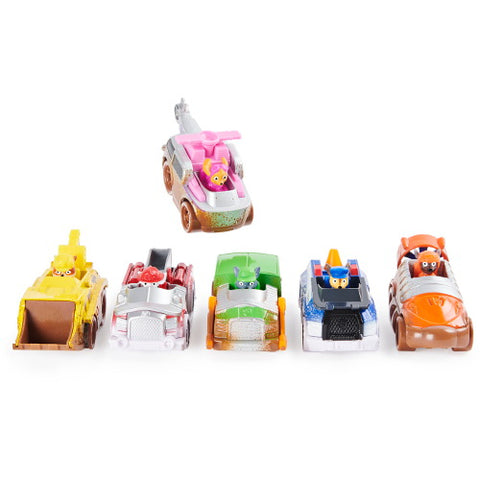 Spin Master - Set de Joaca cu 6 Masinute Metalice Off Road Edition Patrula Catelusilor