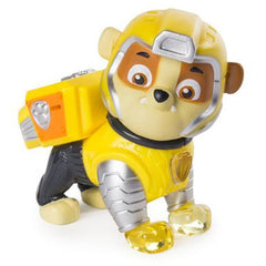 Figurina Luminoasă Spin Master Rubble cu Super Puteri Patrula Cățelușilor