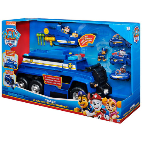 Spin Master - Set de Joaca Chase Ultimate Police Cruiser 5 in 1 Patrula Catelusilor