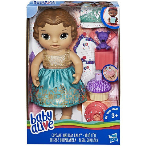 Hasbro - Papusa Bebelus Fetita Satena Baby Alive Petrecere Aniversara