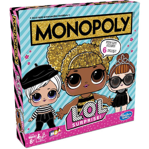 Hasbro - Joc de Societate Monopoly LOL Original