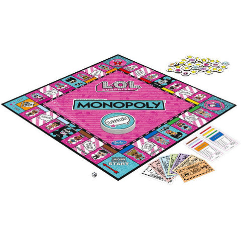 Hasbro - Joc de Societate Monopoly LOL Original