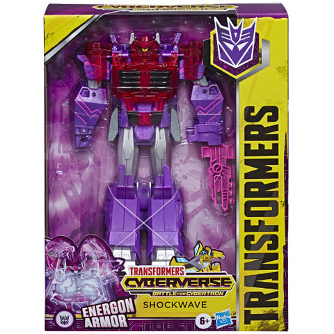 Hasbro - Figurina Transformers Cyberverse Ultimate Class Shockwave