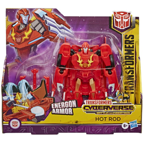 Hasbro - Figurina Transformers Cyberverse Ultra Hot Rod
