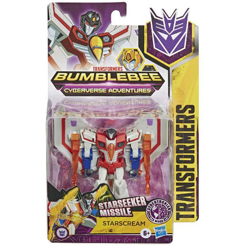 Hasbro - Figurina Transformers Cyberverse Action Attackers Starscream