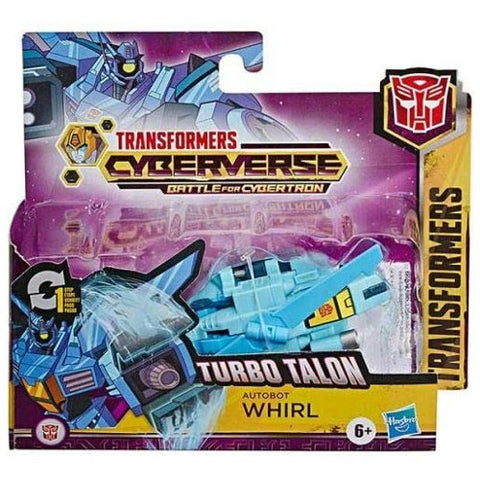 Hasbro - Figurina Transformers Cyberverse 1-Step Autobot Whirl Colectia Action Attackers