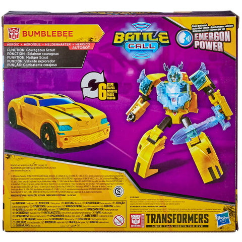 Hasbro - Figurina Transformers Bumblebee Battle Call Trooper