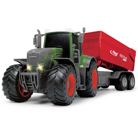 Dickie Toys - Tractor Fendt 939 Vario cu Remorca 41 cm