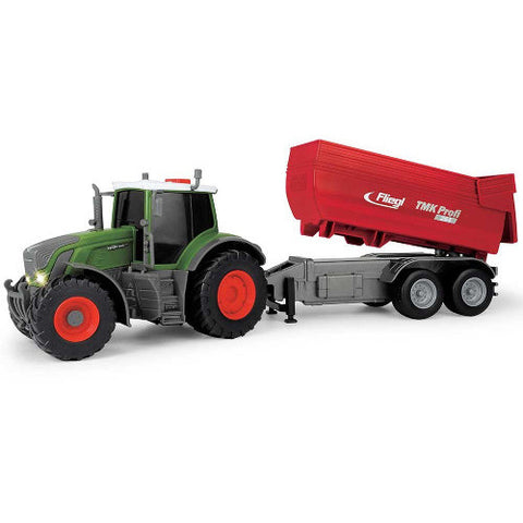 Dickie Toys - Tractor Fendt 939 Vario cu Remorca 41 cm