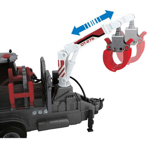 Dickie Toys - Tractor Massey Ferguson MF 8737 cu Remorca 42 cm